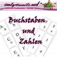 Airbrush Schablonen Buchstaben