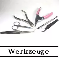 Werkzeuge fürs Nagelstudio