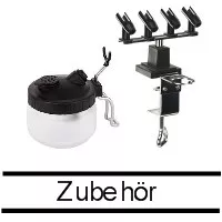 Airbrush Zubehör:Halter,Clean Pot