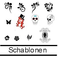 Airbrush Schablonen Fur Nailart Und Nail Design