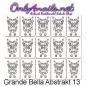 Preview: Airbrush Grande Bella Abstrakt 13 XL