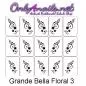 Mobile Preview: Airbrush Grande Bella Floral 3 XL