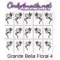 Mobile Preview: Airbrush Grande Bella Floral 4 XL