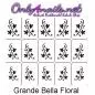 Preview: Airbrush Grande Bella Floral XL