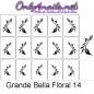 Preview: Airbrush Grande Bella Floral 14 XL