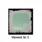Mobile Preview: Acrylelement Viereck 3 Gr:S