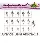 Mobile Preview: Airbrush Schablone Grande Bella Abstrakt 1S