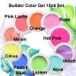 Preview: Builder Color Gele Set 15ml für deine Nails