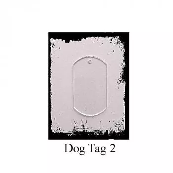 Acrylelement Dog Tag 2