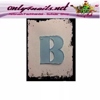 Acrylelement Buchstabe B