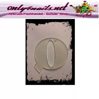 Acrylelement Buchstabe Q