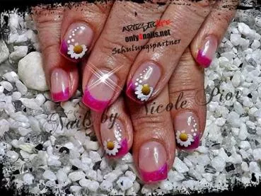 Nailart Schablone 15er Karte Blume 51