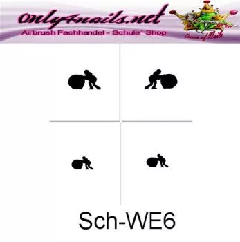 Schmuck Schablone Sch-WE6