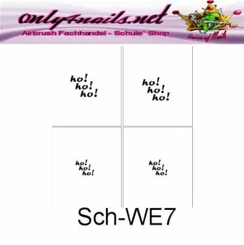 Schmuck Schablone Sch-WE7