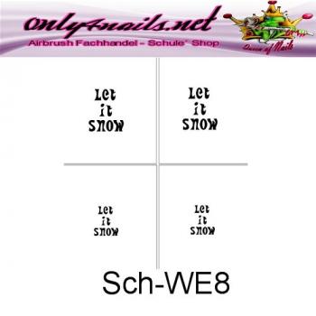 Airbrush Schablone Schmuck WE8