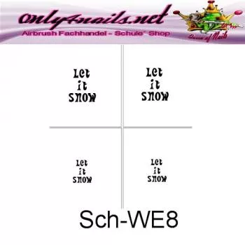 Schmuck Schablone Sch-WE8