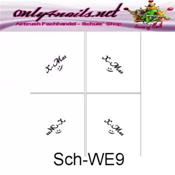 Schmuck Schablone Sch-WE9
