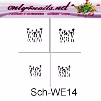 Schmuck Schablone Sch-WE14
