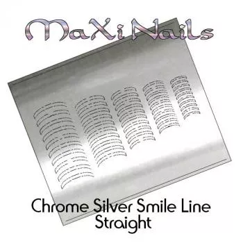 Chrome Smile Line Straight Silber