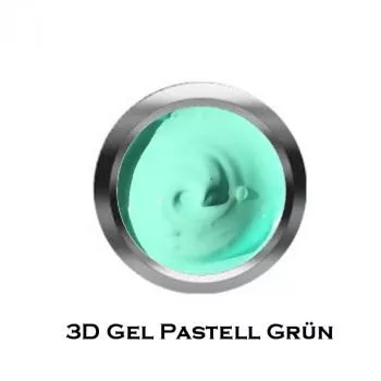 3D Gel Pastell Grün 5ml