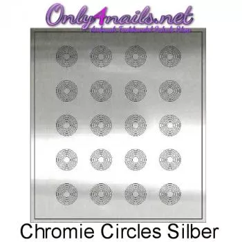 Chromie-Circles-Silber