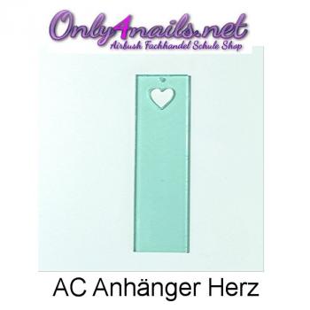 Preview: Acrylelement Anhänger Herz