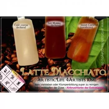 4Artists Latte Macchato Farben Set
