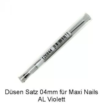 Düsensatz Maxi Nails 04mm AL, CR, Infinity CR fine line