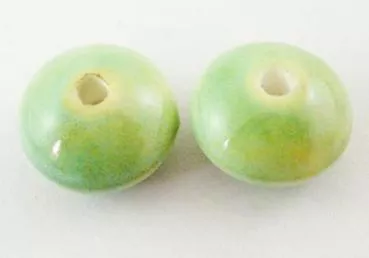 Porzellan Perle grün