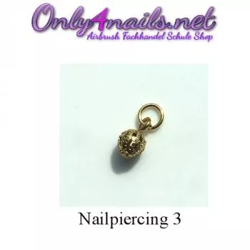 Nailpiercing set 6 stück Nr:03