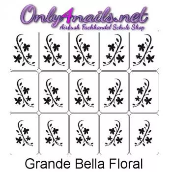 Airbrush Grande Bella Floral XL
