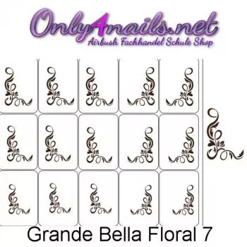 Airbrush Grande Bella Floral 7