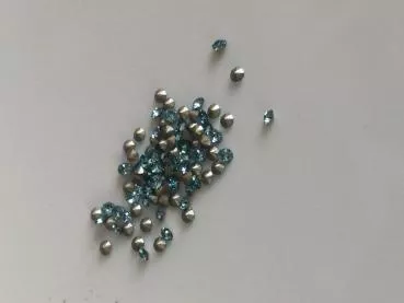 Swarovski PP14 AQUAMARINE (2,00-2,10 mm) 50 Stück