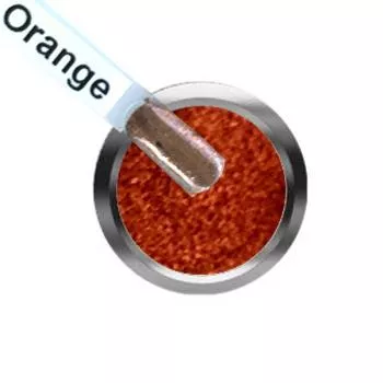 Orange Kosmetisches Glitzer Pigment