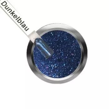 Dunkelblau Kosmetisches Glitzer Pigment