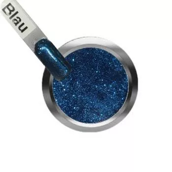 Blau Kosmetisches Glitzer Pigment