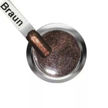 Braun Kosmetisches Glitzer Pigment