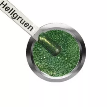 Hellgrün Kosmetisches Glitzer Pigment