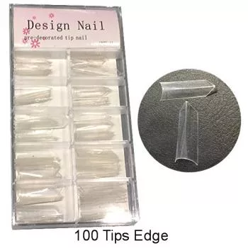 MaxiNails 100er Tipbox Edge clear