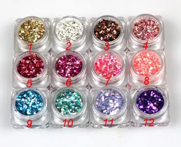 High Gloss Glitter Powder Set 49