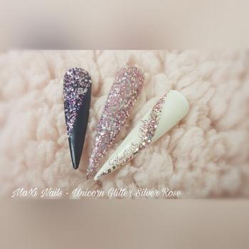 Preview: Farbgel Unicorn Silver Rose 5ml