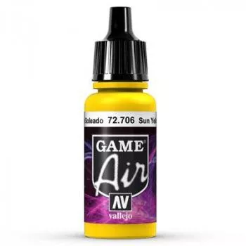 Vallejo Game Air 706 Sunblast Yellow 17ml