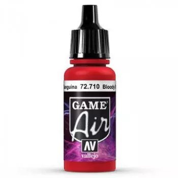 Vallejo Game Air 710 Bloody Red 17ml