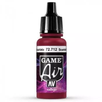 Vallejo Game Air 712 Scarlett Red 17ml