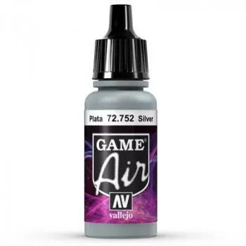 Vallejo Game Air 752 Silver 17ml