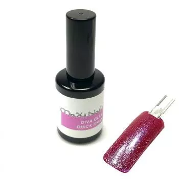 UV-Gel Diva Glam Quick Finish mit Diamond Effekt 15ml