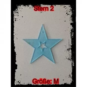 Acrylelement Stern 2 Gr:M