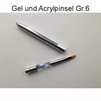 Gel und Acrylpinsel Gr.6