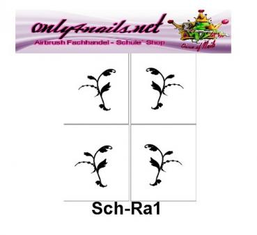 Schmuck Schablone Sch-Ra1