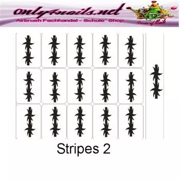 Airbrush Schablone Strips 2